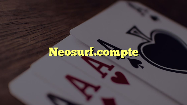 Neosurf.compte