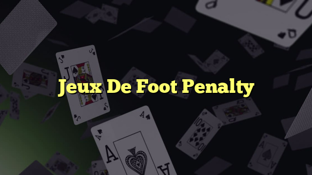 Jeux De Foot Penalty