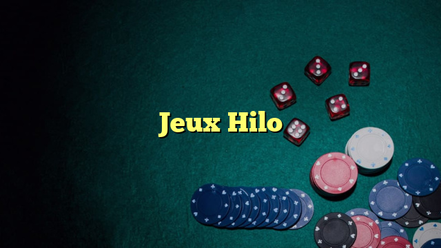 Jeux Hilo