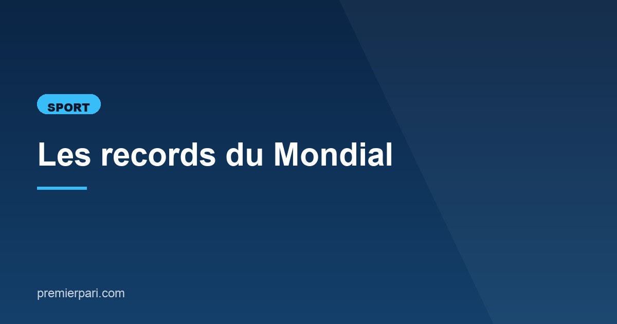 Illustration de l'article consacré aux records du Mondial
