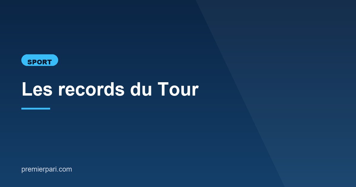 Illustration de l'article consacré aux records du Tour